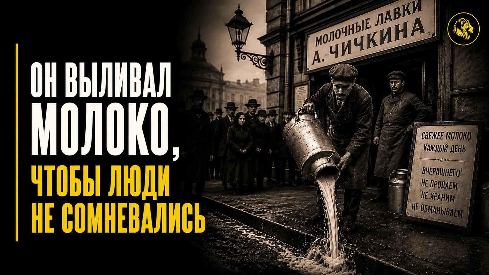 Москва, начало XX века. Каждое утро у молочных лавок Александра Чичкина происходит одно...
