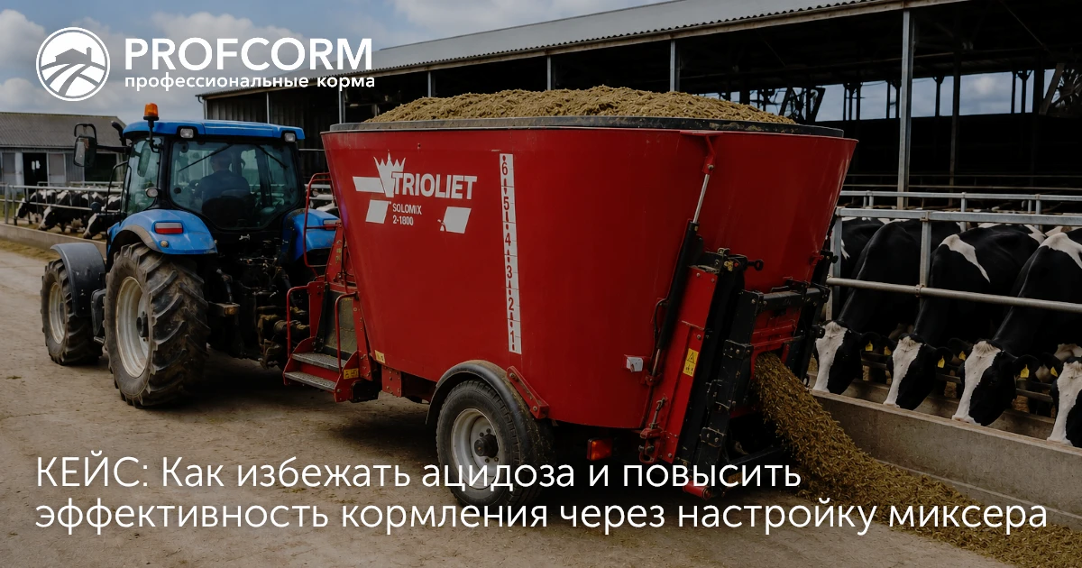 📌 Типичные ошибки в работе кормосмесителя: как правильная настройка помогает снизить риски ацидоза 