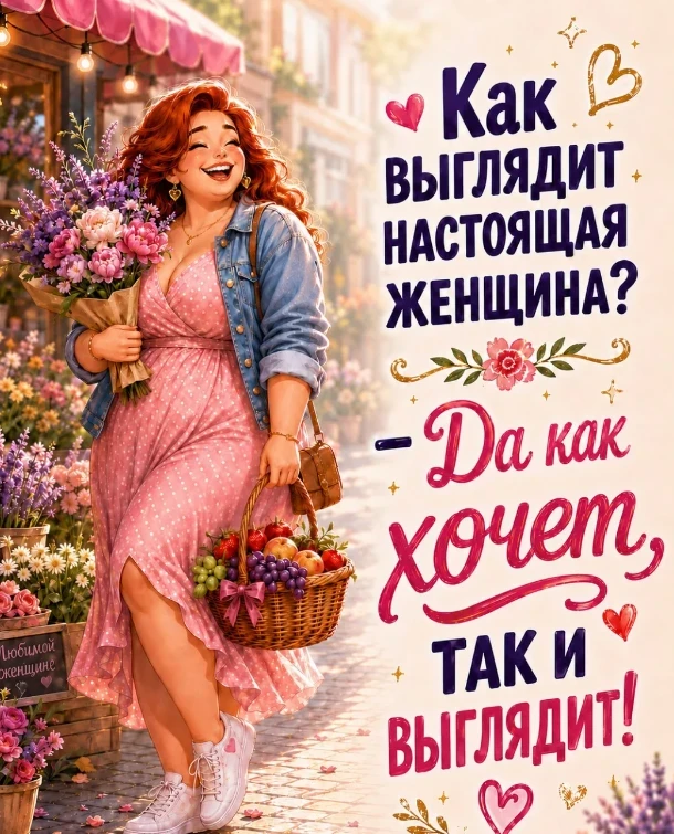 💄Красота начинается не с диеты, не с укладки и не с чужого одобрения, а с фразы: