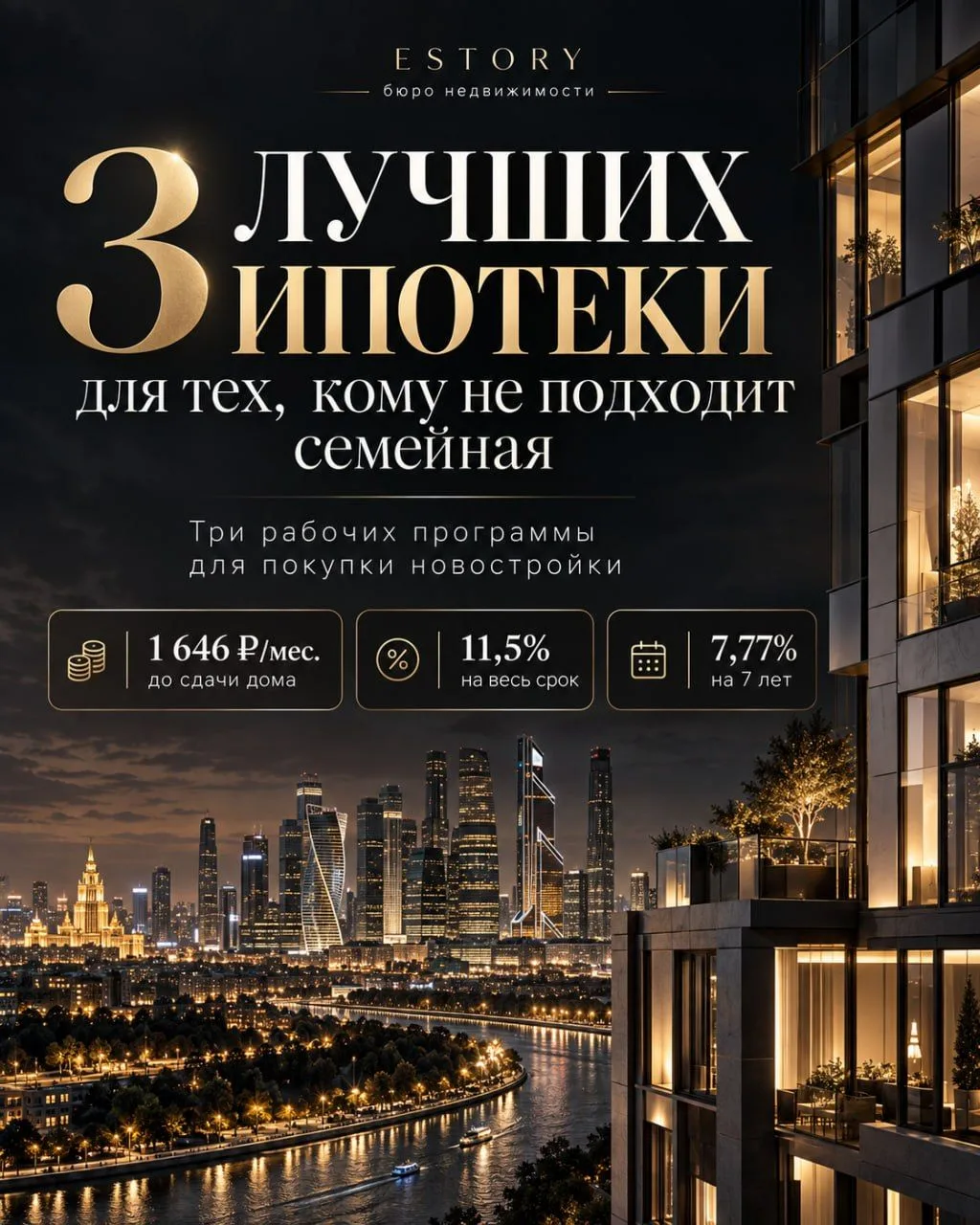 3 лучших ипотеки для тех, кому не подходит семейная