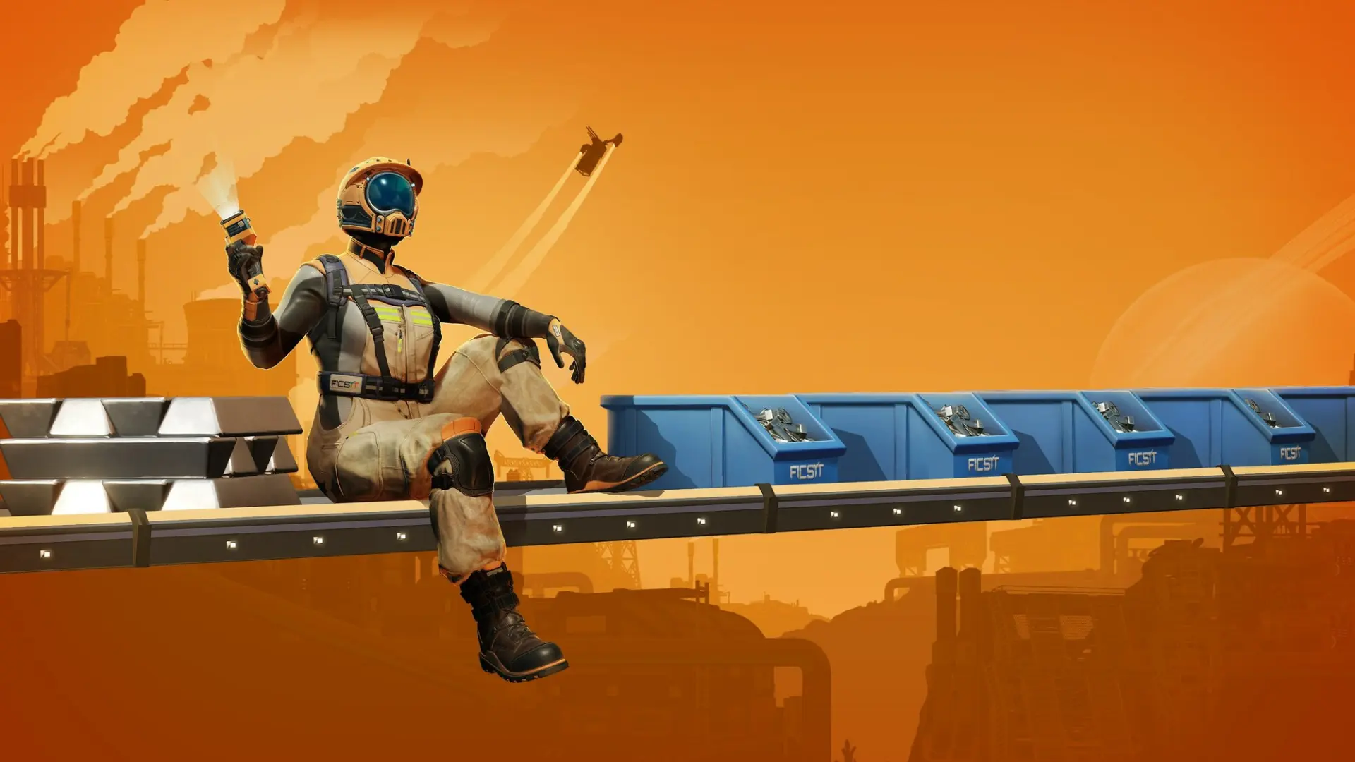 🏭 Satisfactory — игра для тех, кто смотрит на пустую площадку и сразу думает: «здесь м...