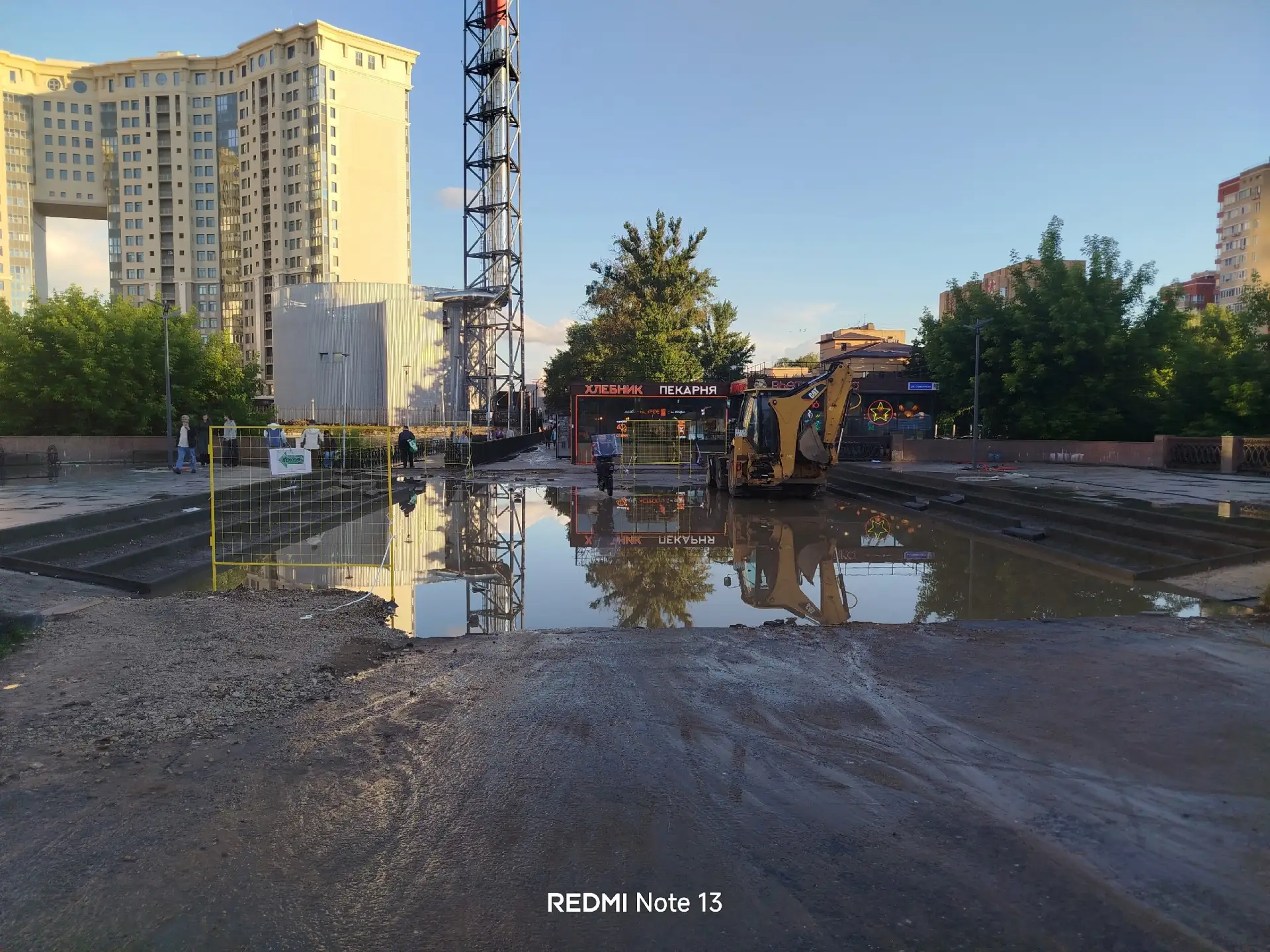 В Щёлково возле старого моста образовался новый водоём!...