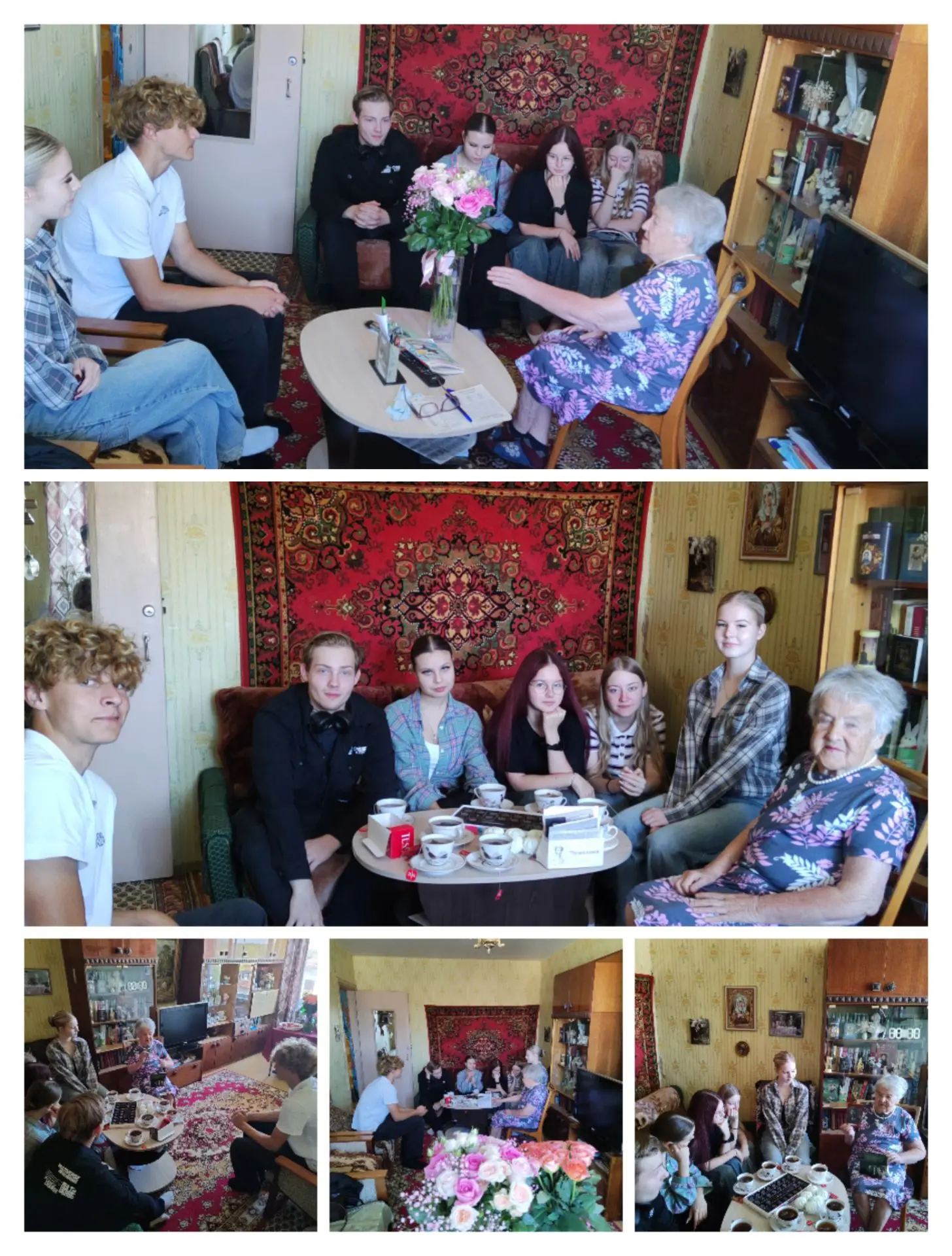 🎉🎉🎉22 августа исполнилось 97 лет нашему дорогому подопечному ветерану - Варламовой Э...