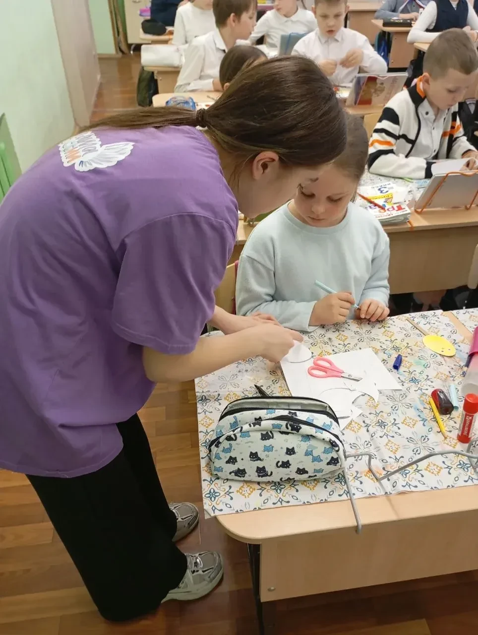 🇷🇺🦅В праздничную пасхальную неделю юные участники проекта 🇷🇺«Орлята России»  3 класса, классный руко