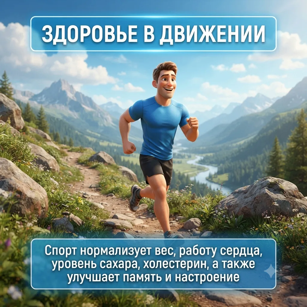 Движение — это жизнь, здоровье и энергия!