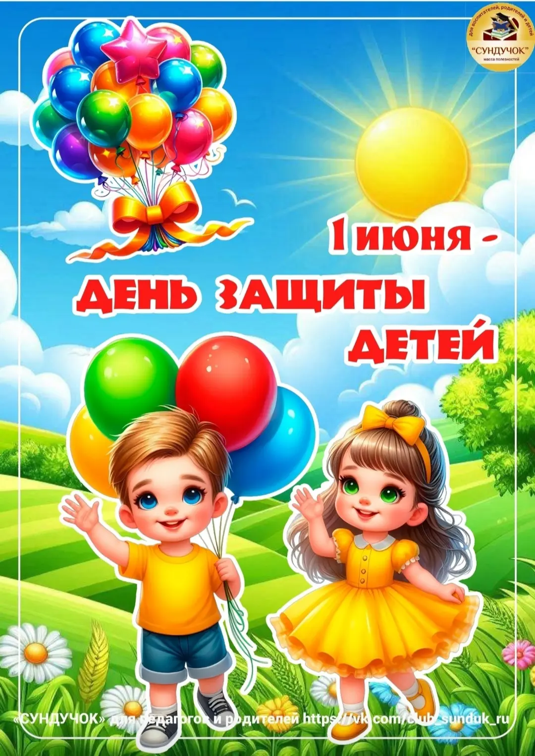 🎈🎈🎈Поздравляем с Международным днем защиты детей и началом лета!

🎈🎈🎈Пусть каждый ребенок буде