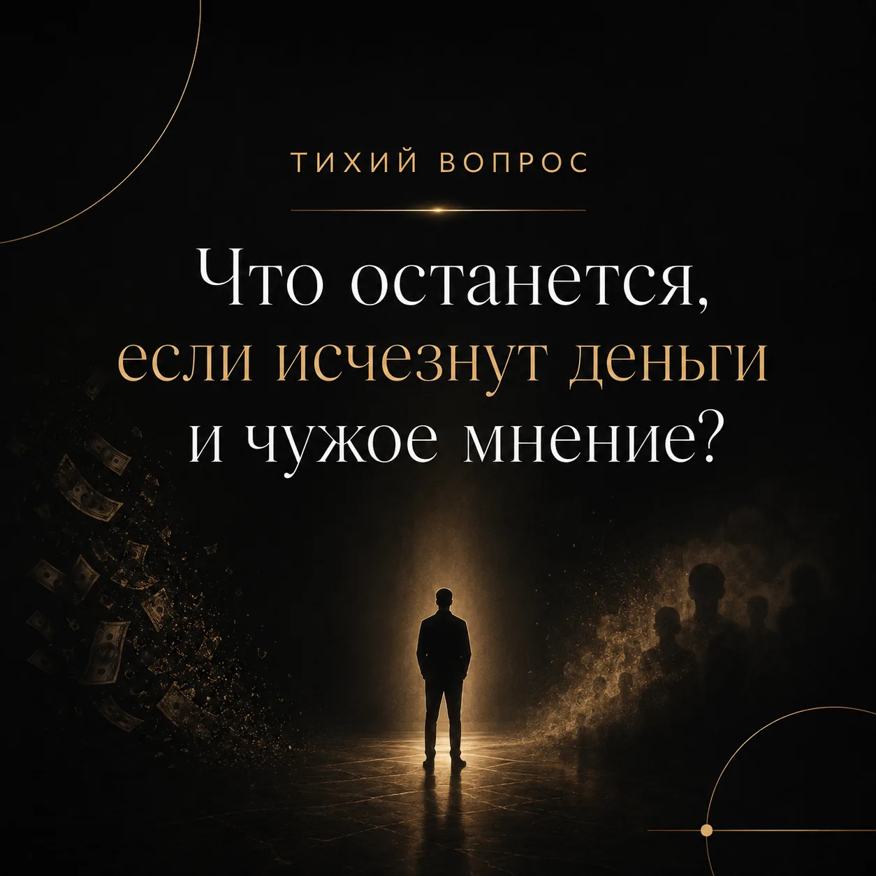 Что останется, если убрать деньги и чужое мнение?