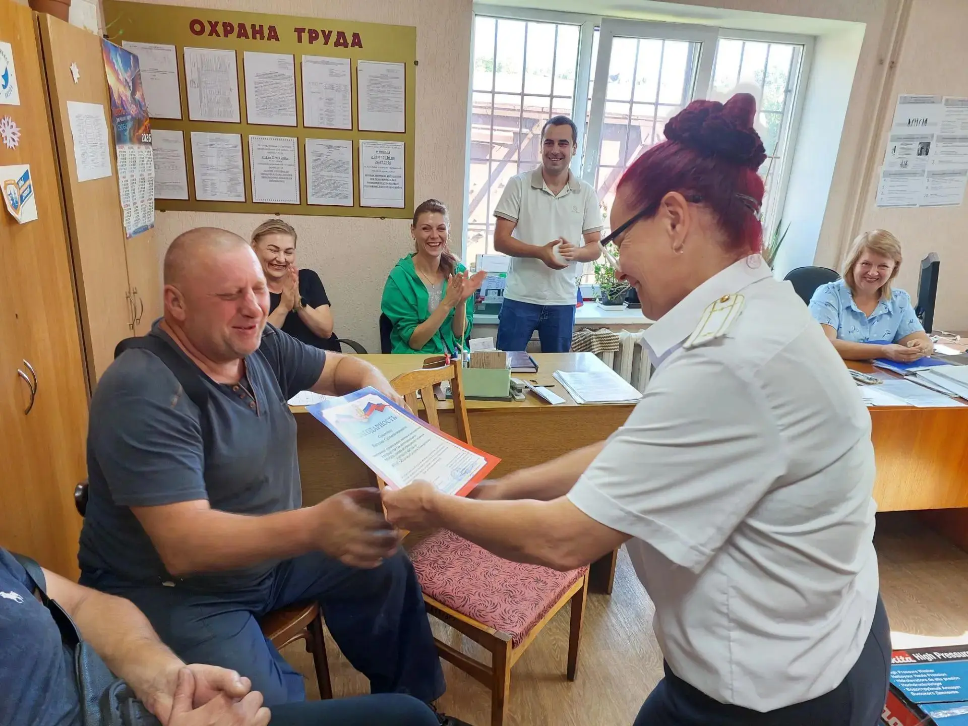 🚆Сегодня, 31 июля, на территории Автобазы специализированной техники Донецкого филиала ФГУП «ЖДН» п