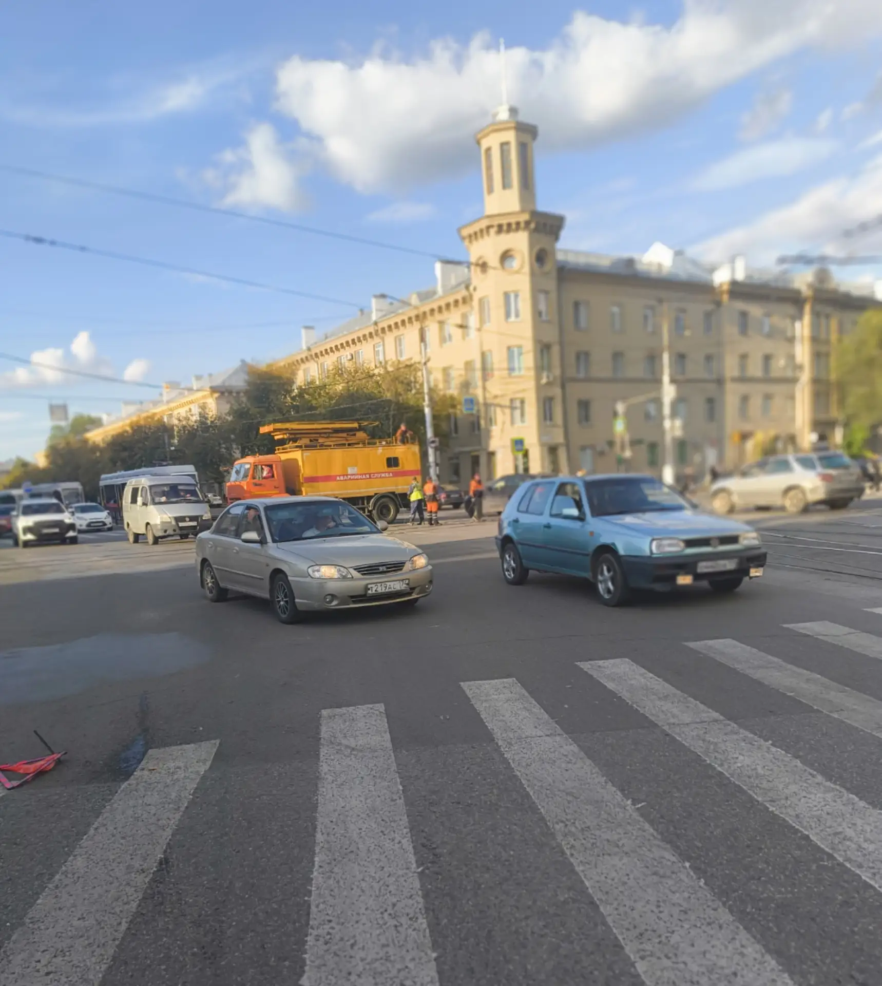 Прошу откликнуться свидетелей с места ДТП на перекрестке Ленинградская/К. Маркса