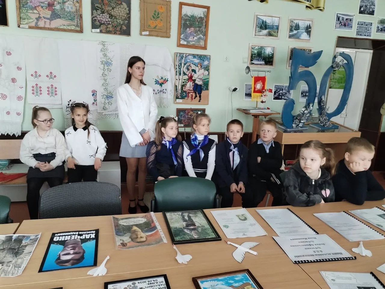 Школьники Ждановки погрузились в историю города