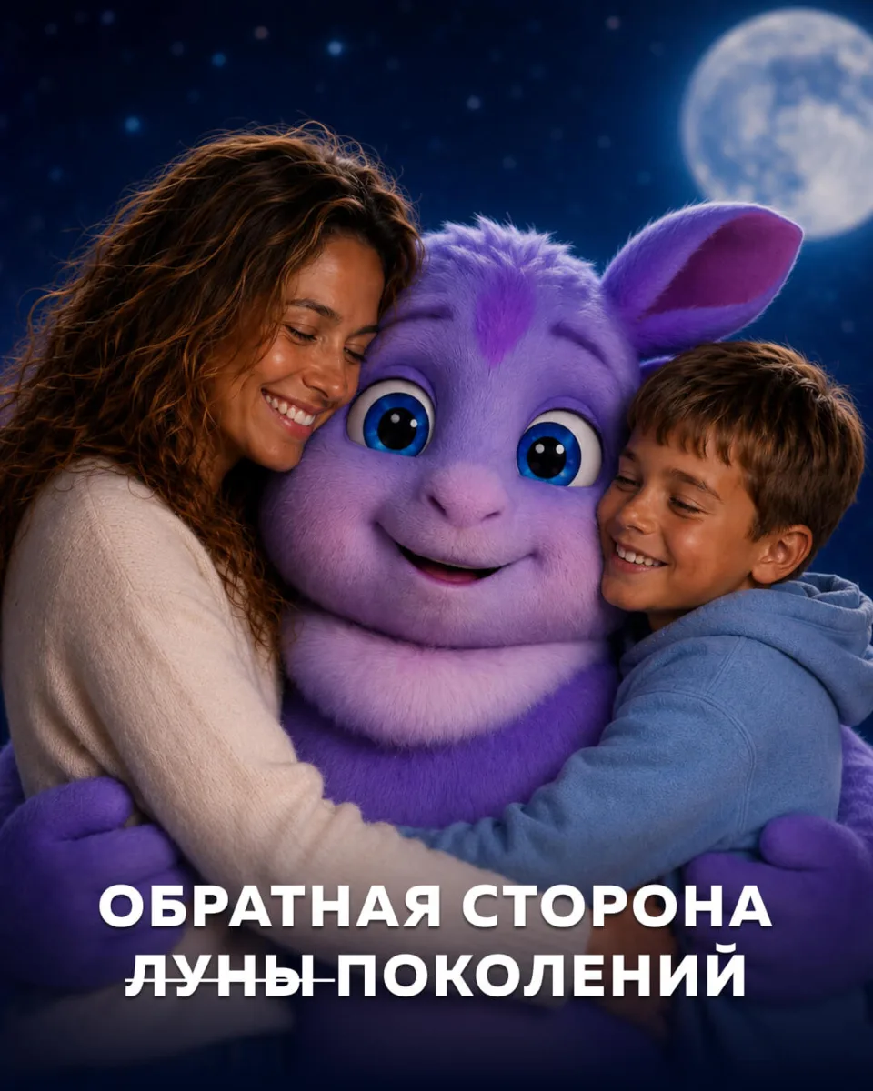 Одна история — два поколения 🌕