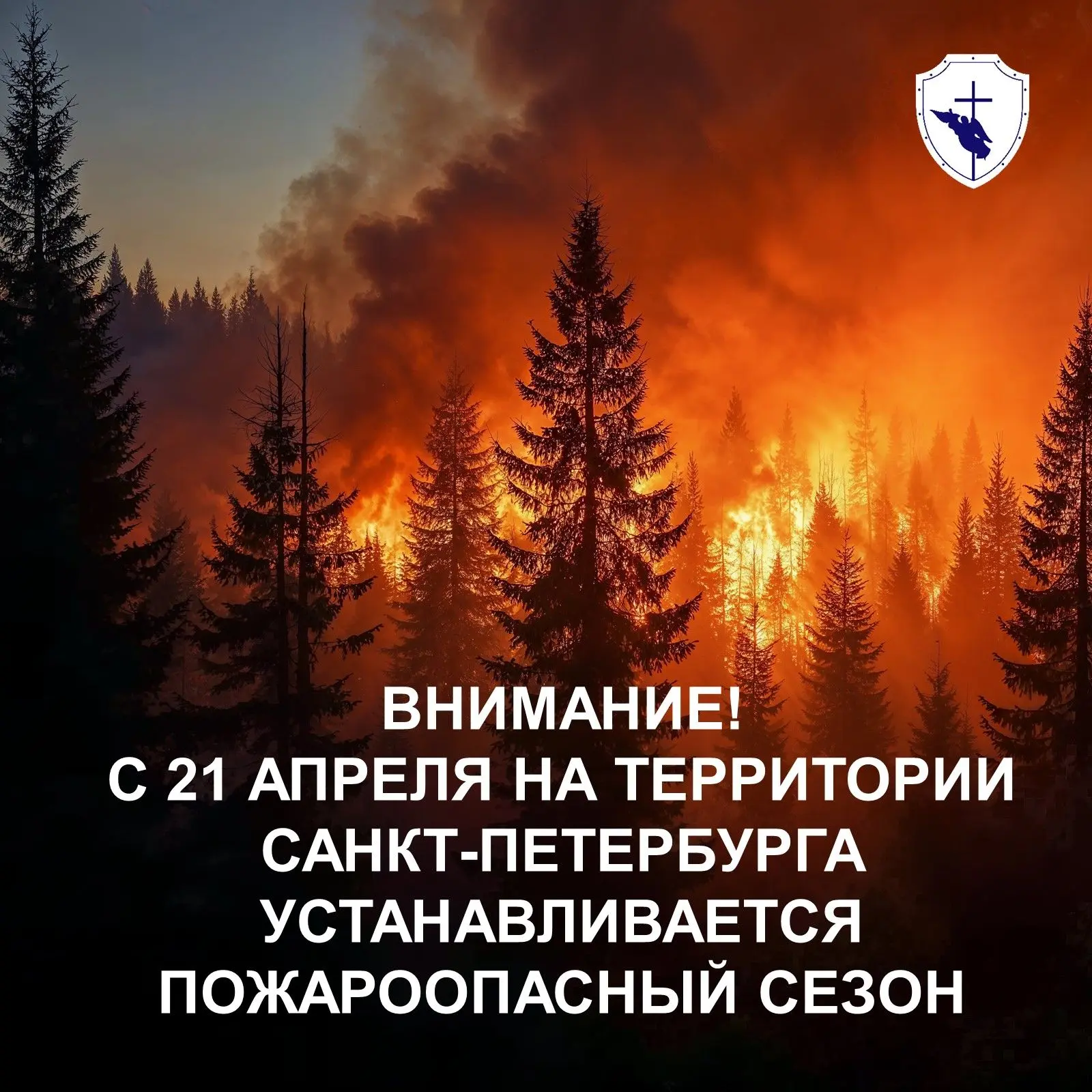 🔥В Петербурге официально наступил пожароопасный сезон  С наступлением сухой теплой погоды возрастает