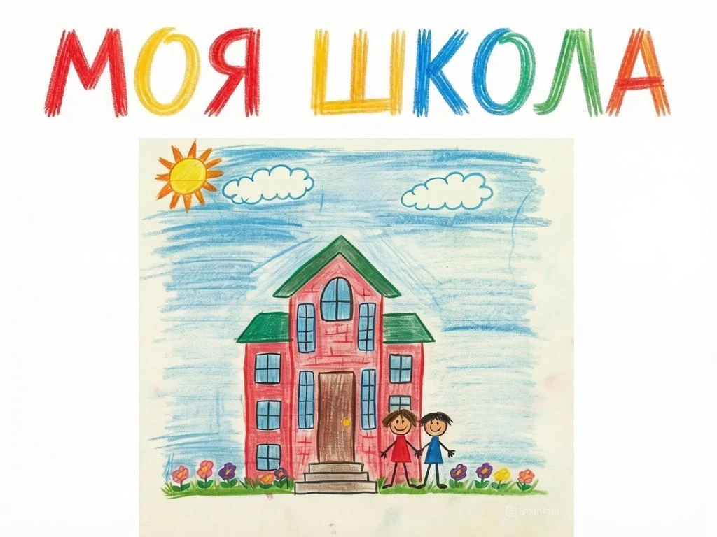 🖍 Конкурс рисунков «Школа глазами детей»