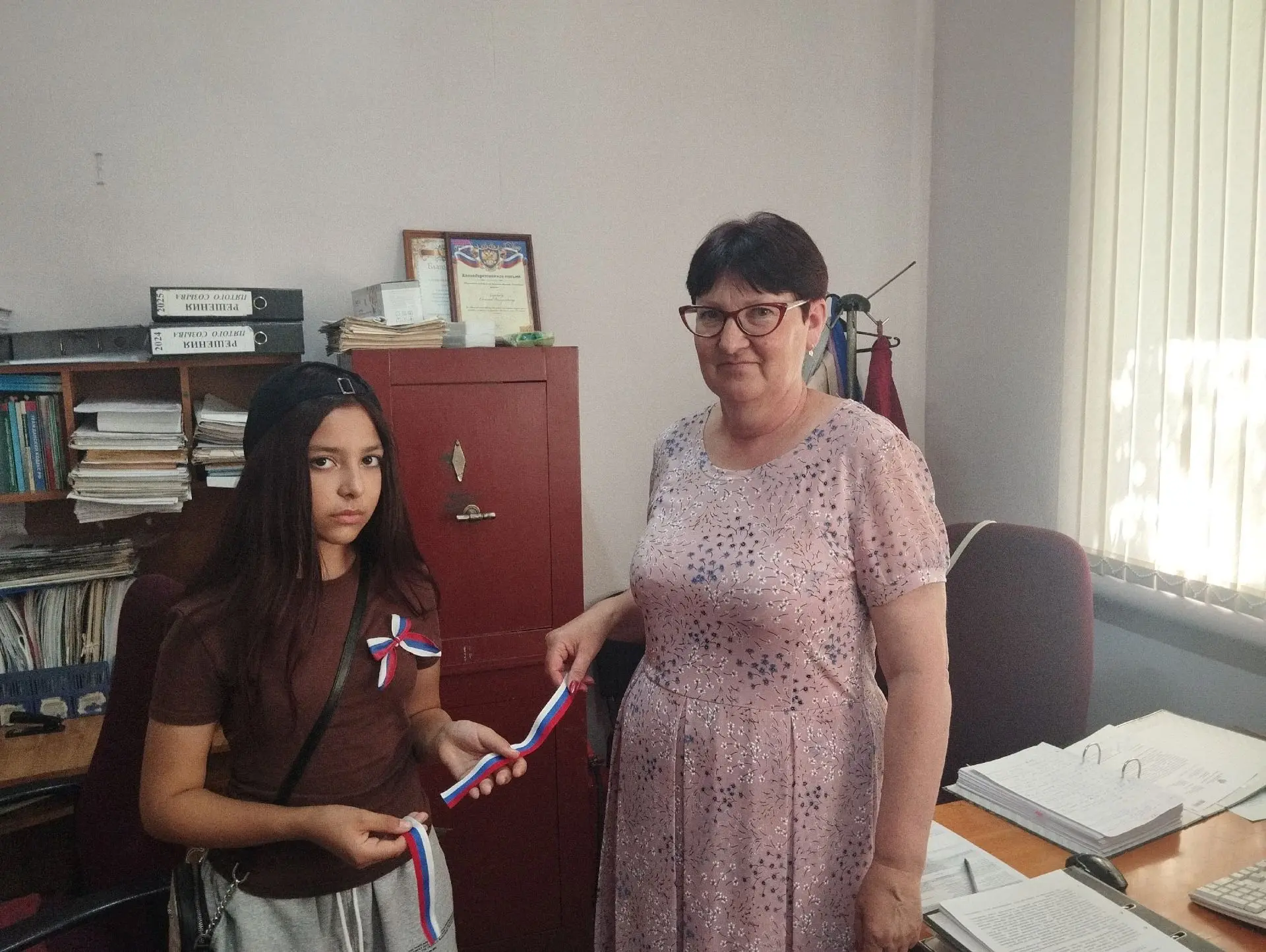 Акции «Российский триколор»
 
В рамках проведения Всероссийской акции #РодинойГоржусь
,
приуроченной