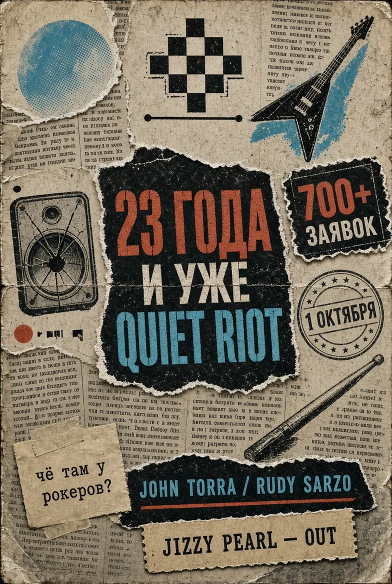 Quiet Riot выбрали 23-летнего вокалиста после открытого кастинга