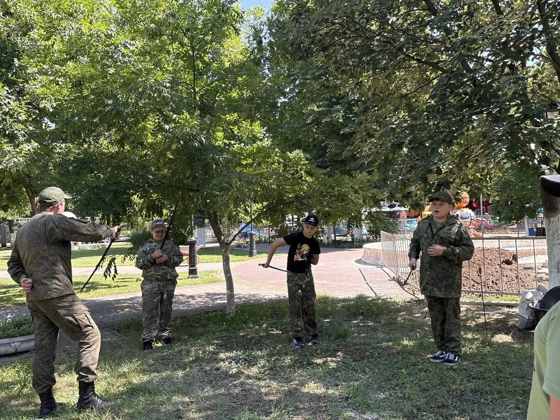 Сегодня занятия для  воспитанников детского  военно-патриотического клуба «Патриот» тра...