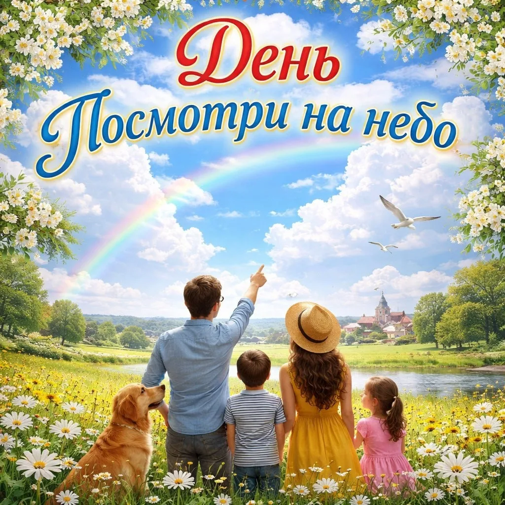 🌌 14 апреля — День «Посмотри на небо»