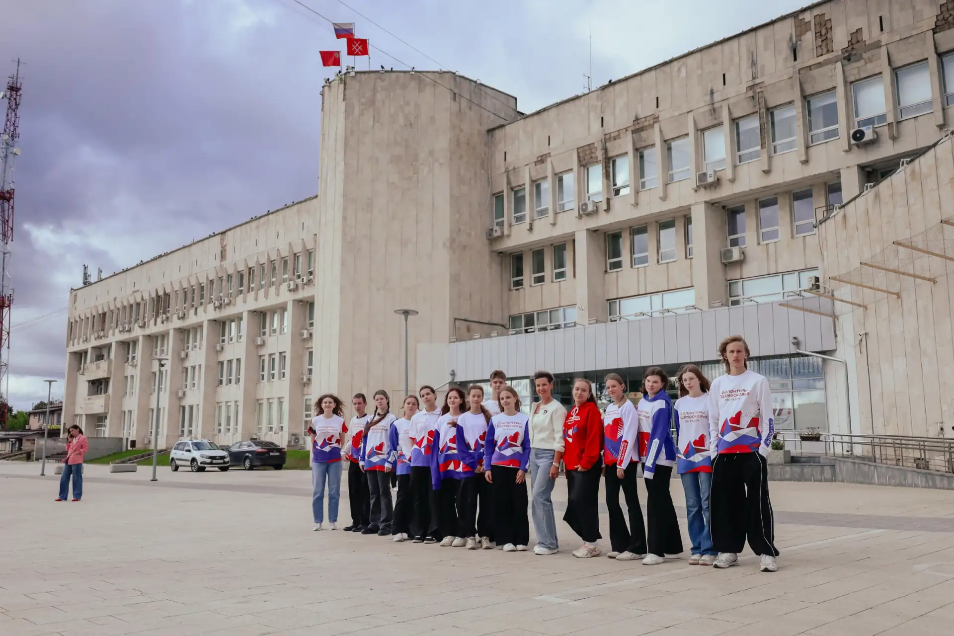 ❤️ В Рузе состоялся патриотический флешмоб, посвященный Дню Государственного флага Росс...