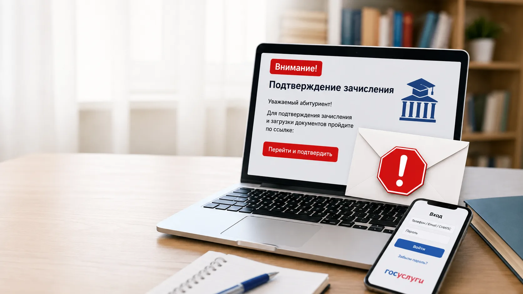 👀 Абитуриентов предупреждают о фальшивых письмах от имени вузов.

Во время приемной кампании мошенн