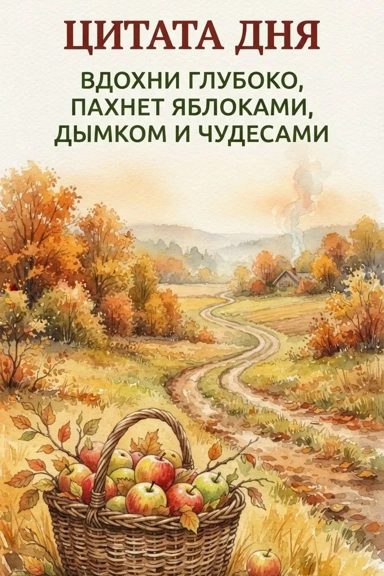 🍎Доброе утро!