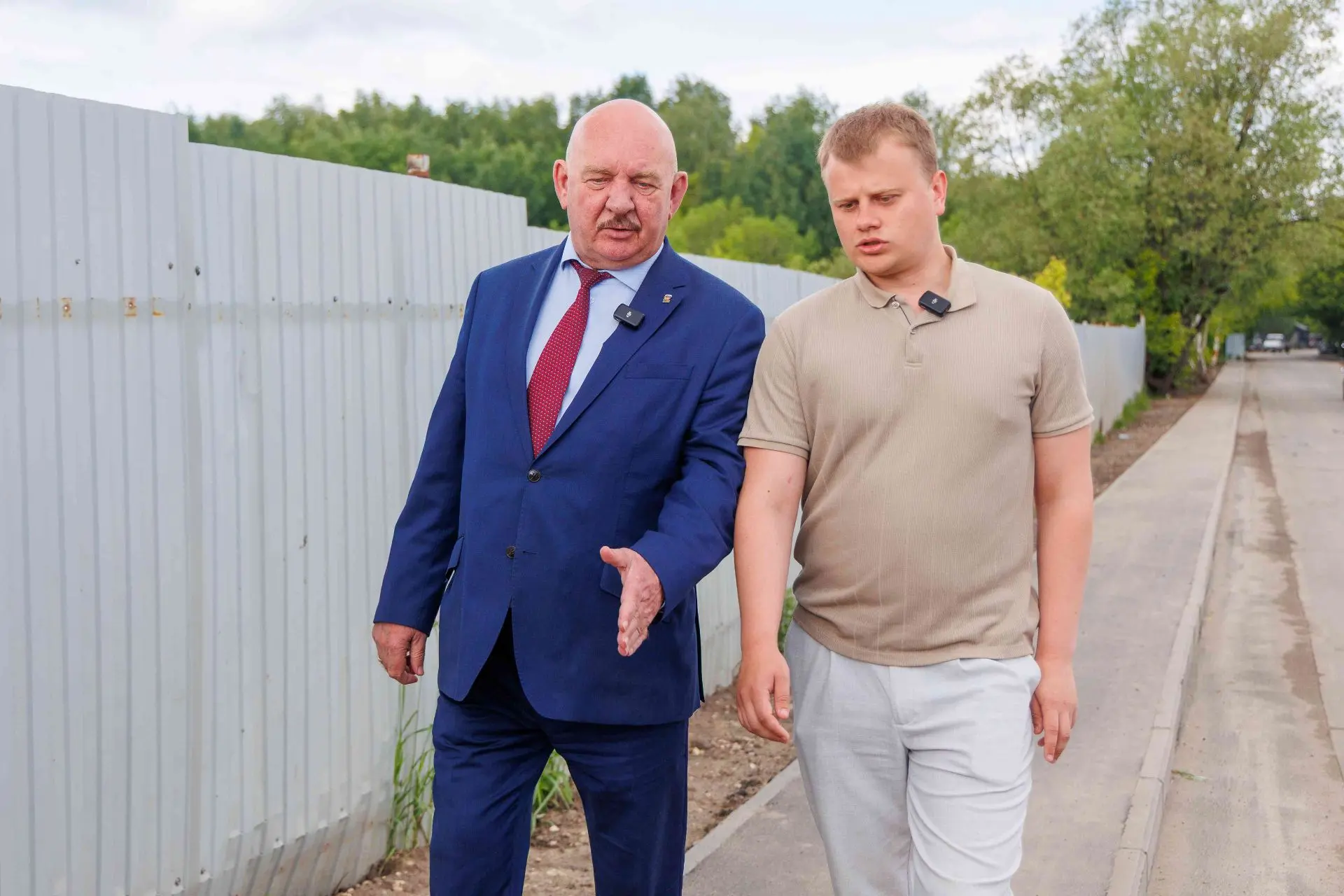 Ремонт тротуара завершен
 
✅ Глава районной администрации Александр Нагин в ходе инспекционного объе