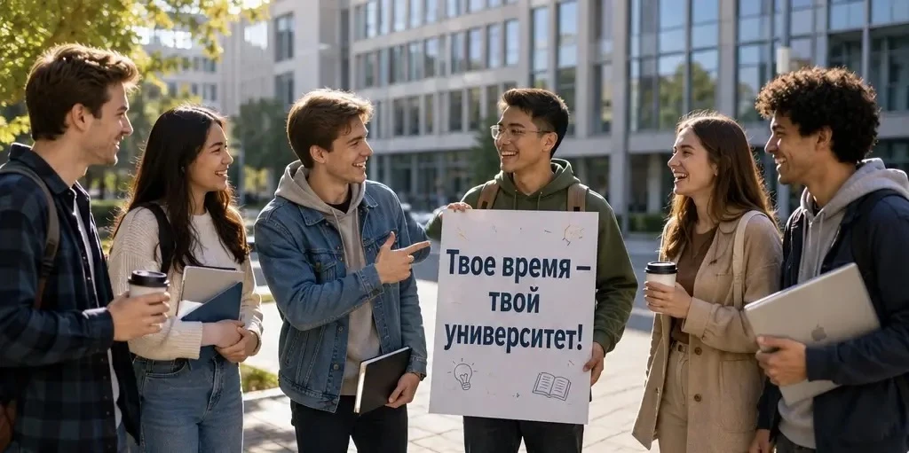 🚀 Твое время — твой университет!

Хочешь не просто учиться, а быть в центре самых ярких событий? То