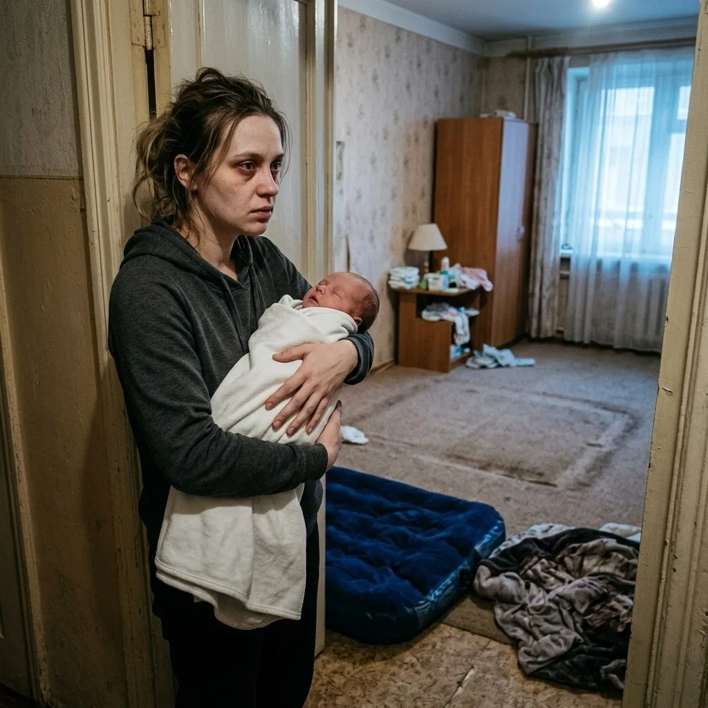 "Спи на полу, не барыня" — муж отдал нашу новую кровать своей сестре. А когда я вернулась из роддома