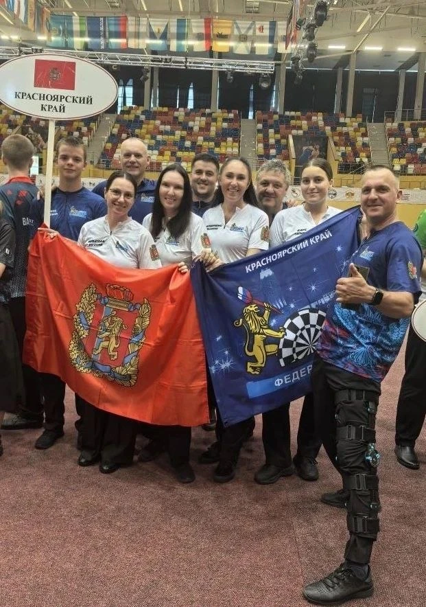 🎯 Красноярские дартсмены впервые стали призёрами ЧР