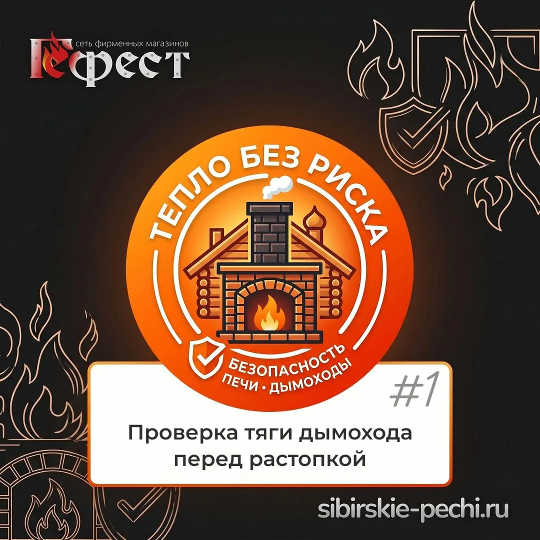 Перед тем как разжигать печь
