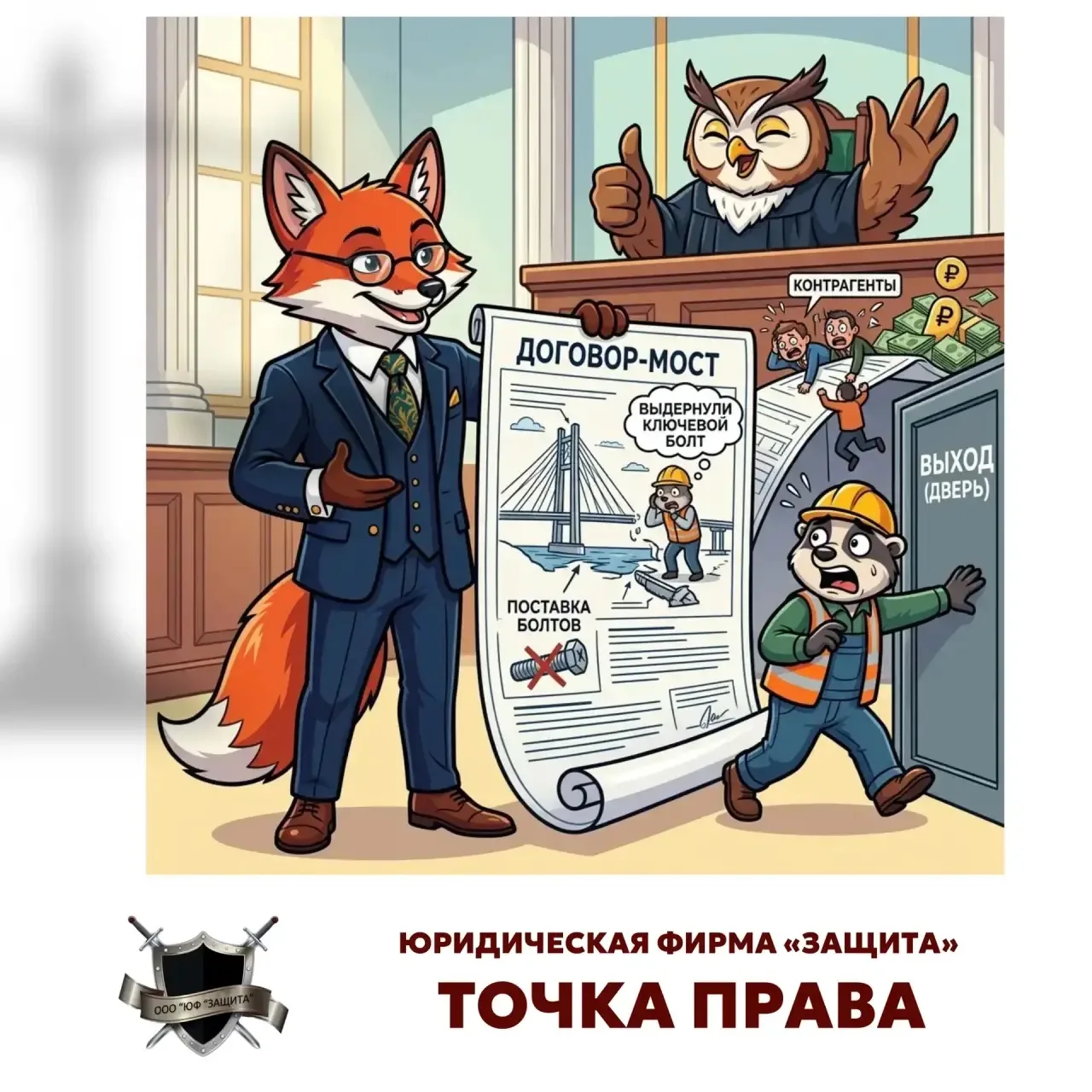 Существенное нарушение условий договора — косяк контрагента, настолько жирный, что суд ...