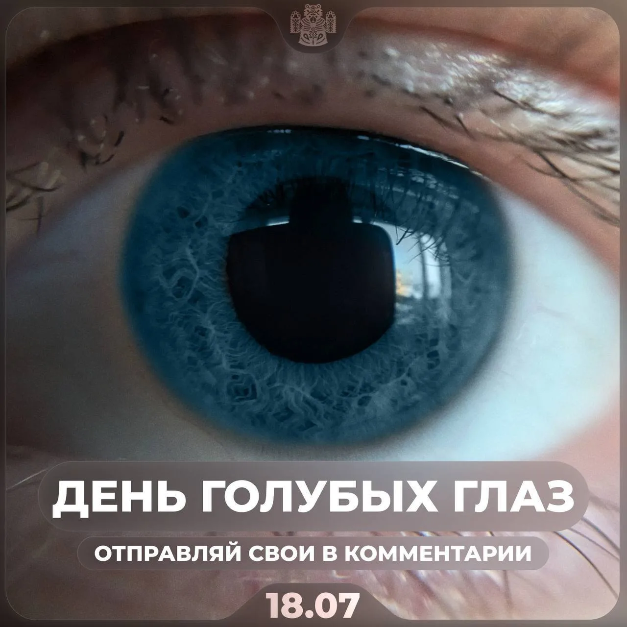 ❗️ Сегодня отмечаем день голубых глаз