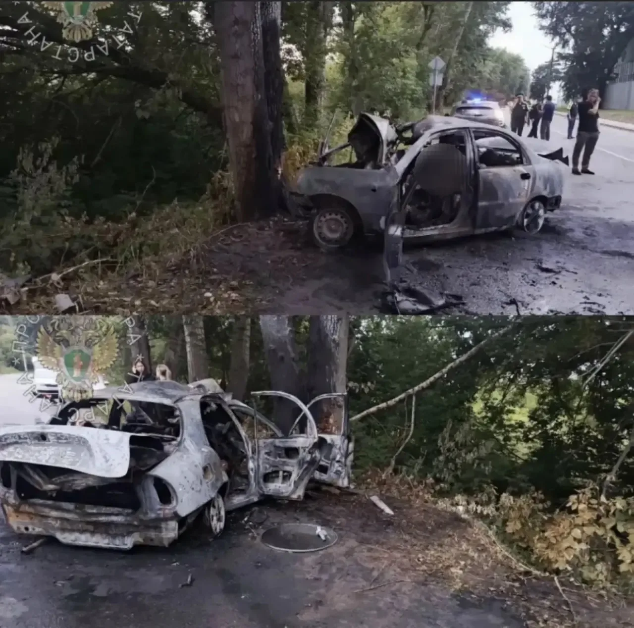 Шесть подростков заживо сгорели в страшном ДТП в Зеленодольске сегодняшней ночью 

Chevrolet Lanos, 