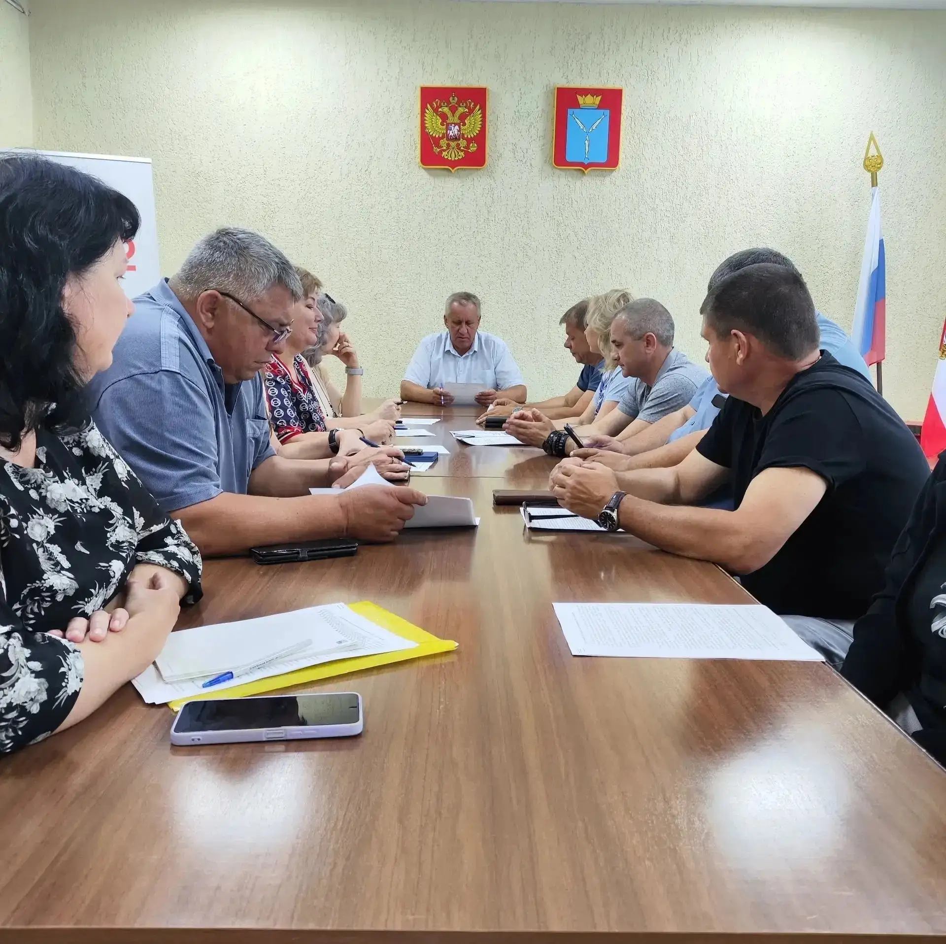 В администрации Новобурасского района состоялся семинар глав и специалистов администраций сельских п