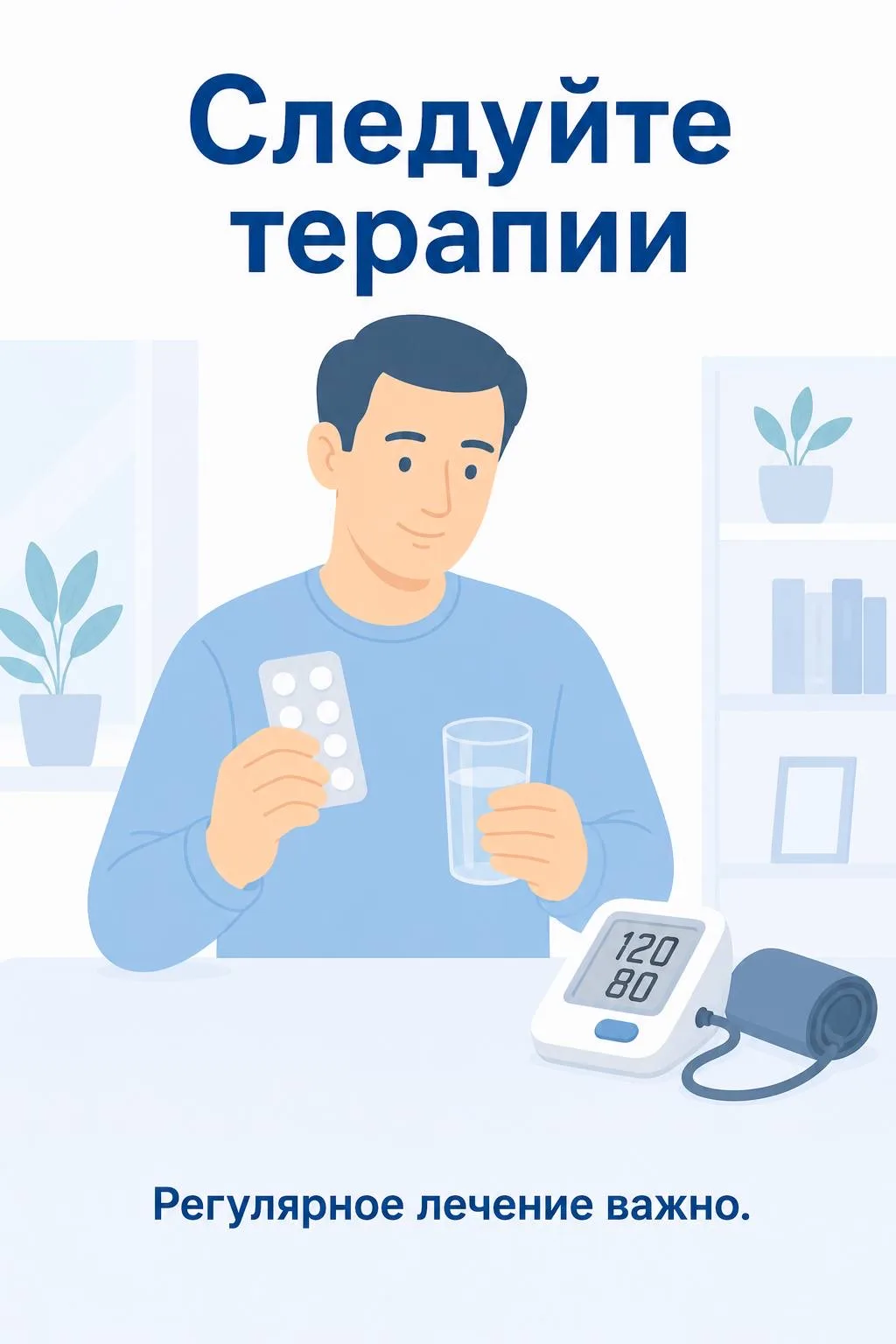 Приверженность терапии — основа профилактики осложнений