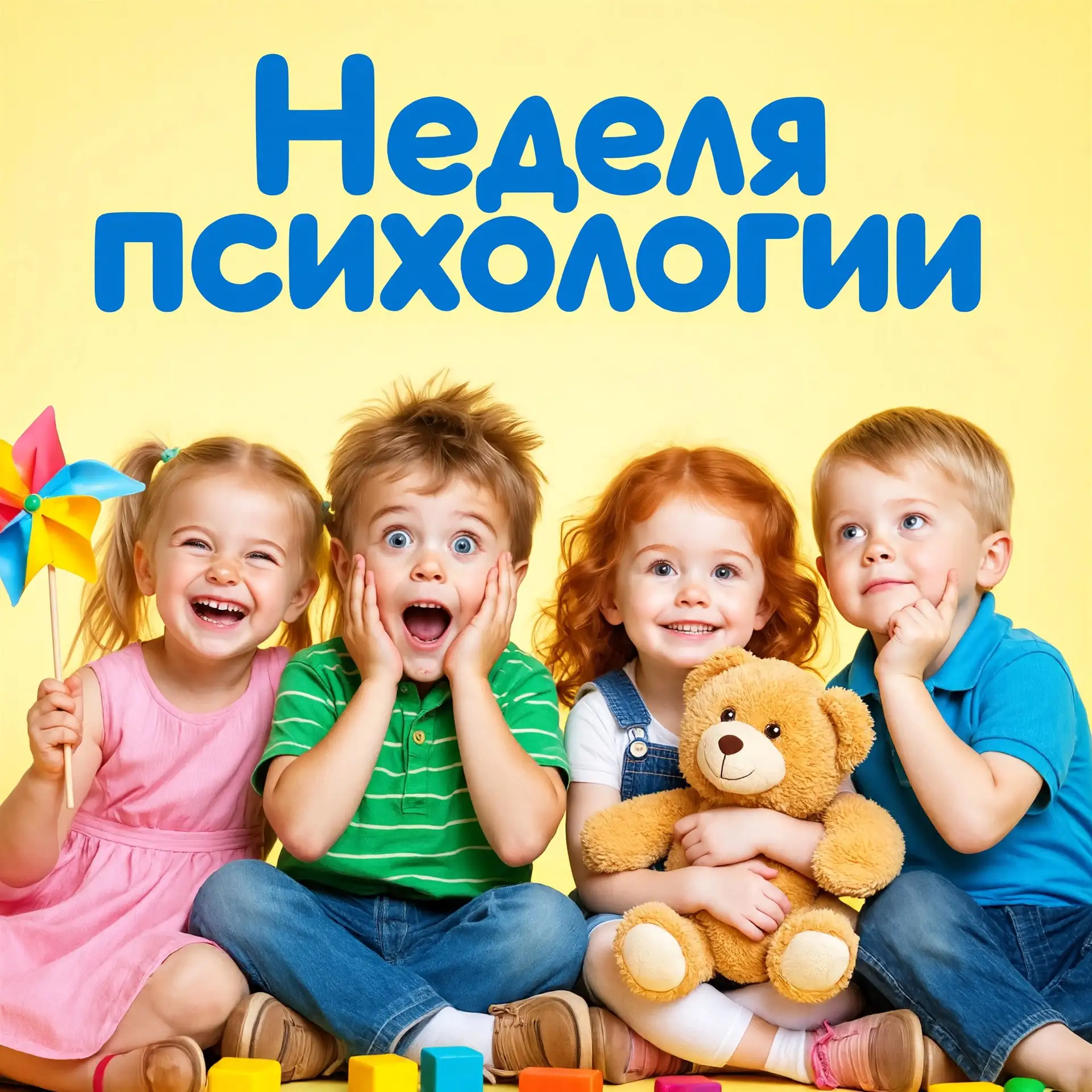 В нашем детском саду начинается всероссийская весенняя #Неделяпсихологии. 
Уважаемые родители и педа