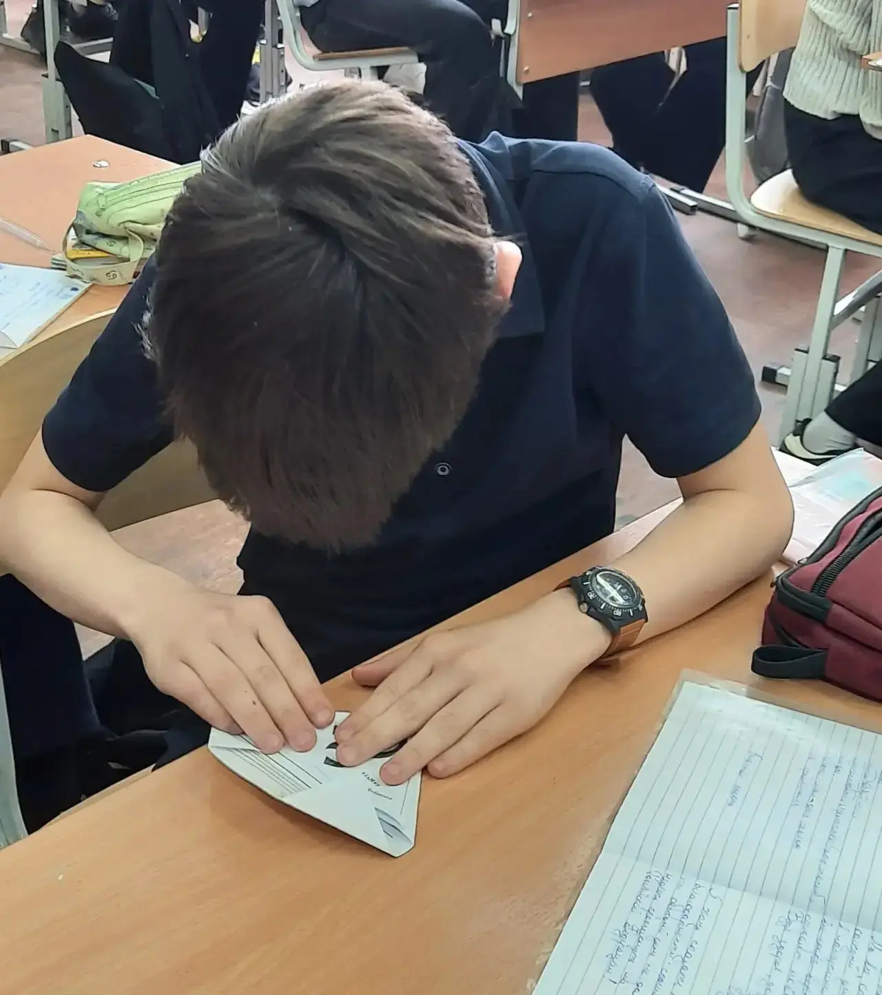 💌 «Письмо солдату»: 6А открыл важную акцию!  Сегодня обучающиеся 6А класса первыми присоединились к 