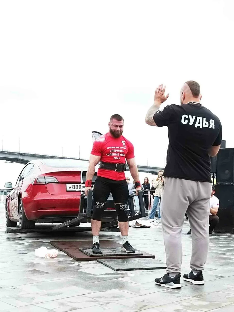 💪 На набережной в Перми сегодня прошел Всероссийский богатырский турнир «Пермяк Солёны...