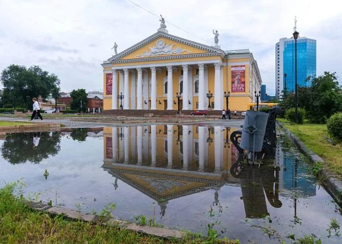 Две трети месячной нормы осадков выпало в Челябинске за выходные