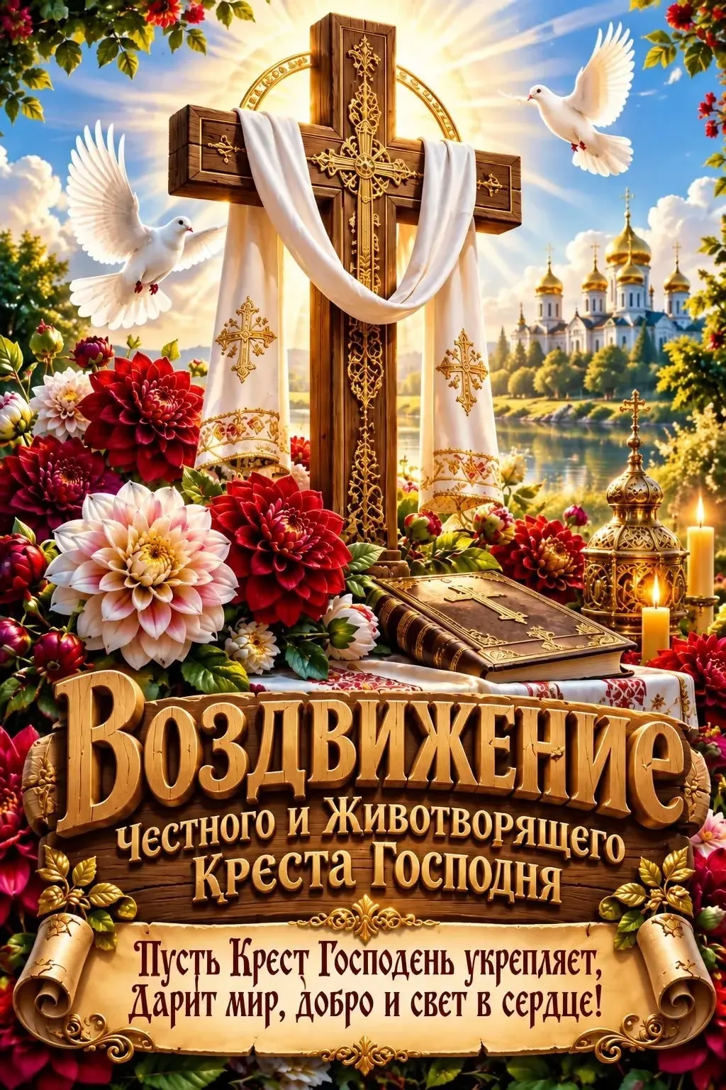 Ставь 👍, если нравится открытка и делись с близкими!