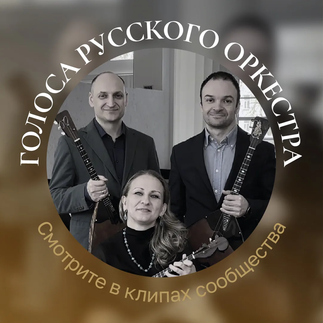 Вдруг вы пропустили — напоминаем о нашем проекте «Голоса русского оркестра».