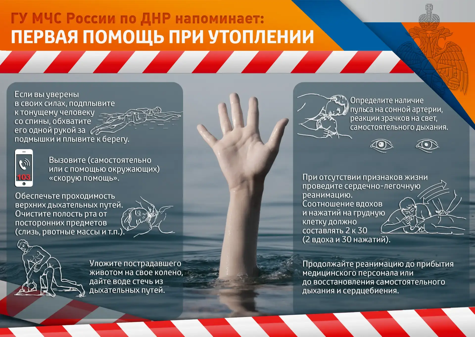 🔹Знать, чтобы успеть

Мы надеемся, что вам никогда не придется применять эти правила на практике. Н