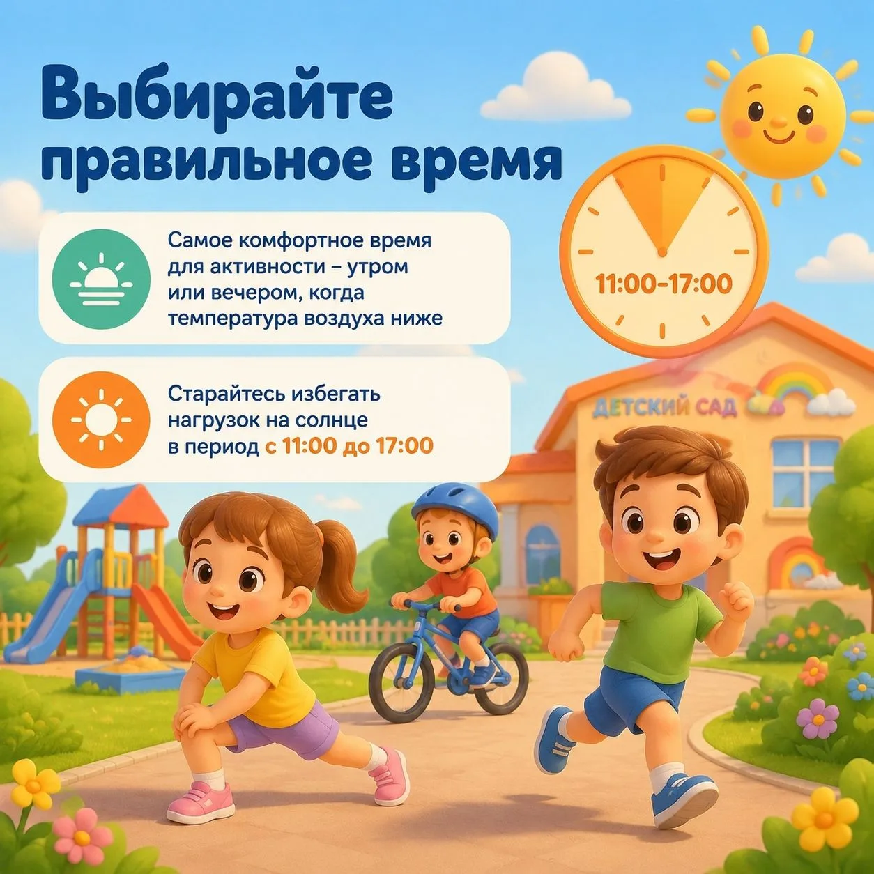☀️Жаркая погода – не повод полностью отказываться от привычной активности. Но высокая температура ув