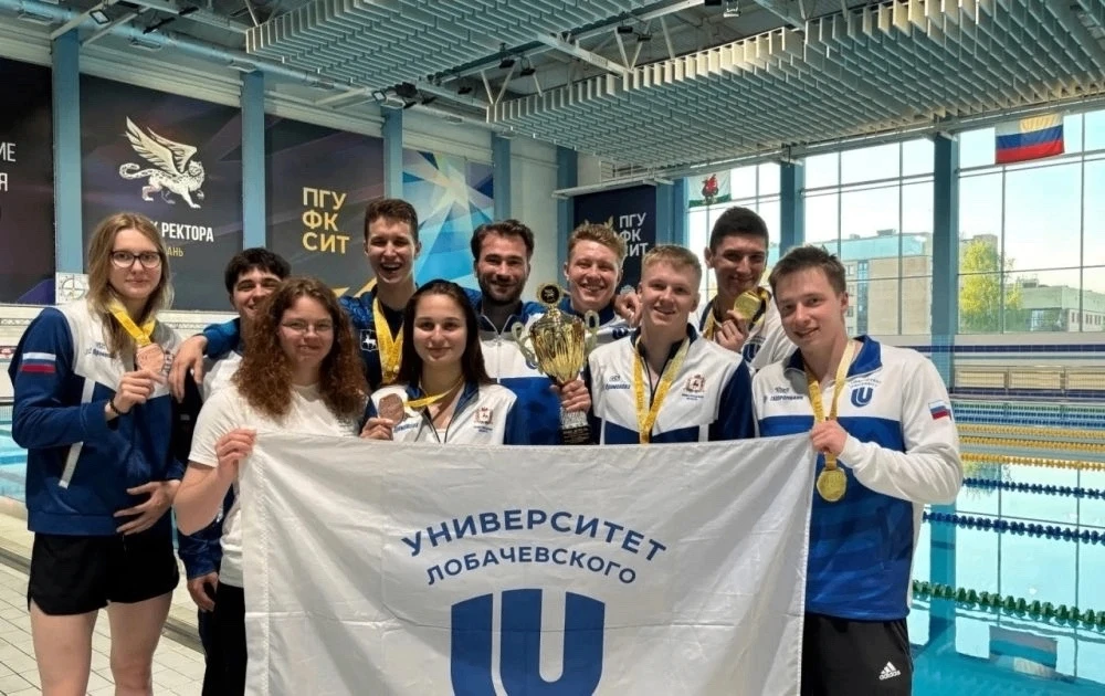 Сборная студентов ННГУ — победители Чемпионата по плаванию🔥 

Выиграли командный зачёт среди всех в