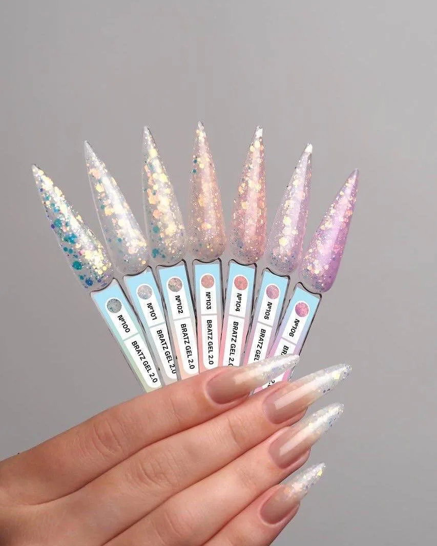 BRATZ GEL 2.0 от MOJO- гели с сиянием 🤩