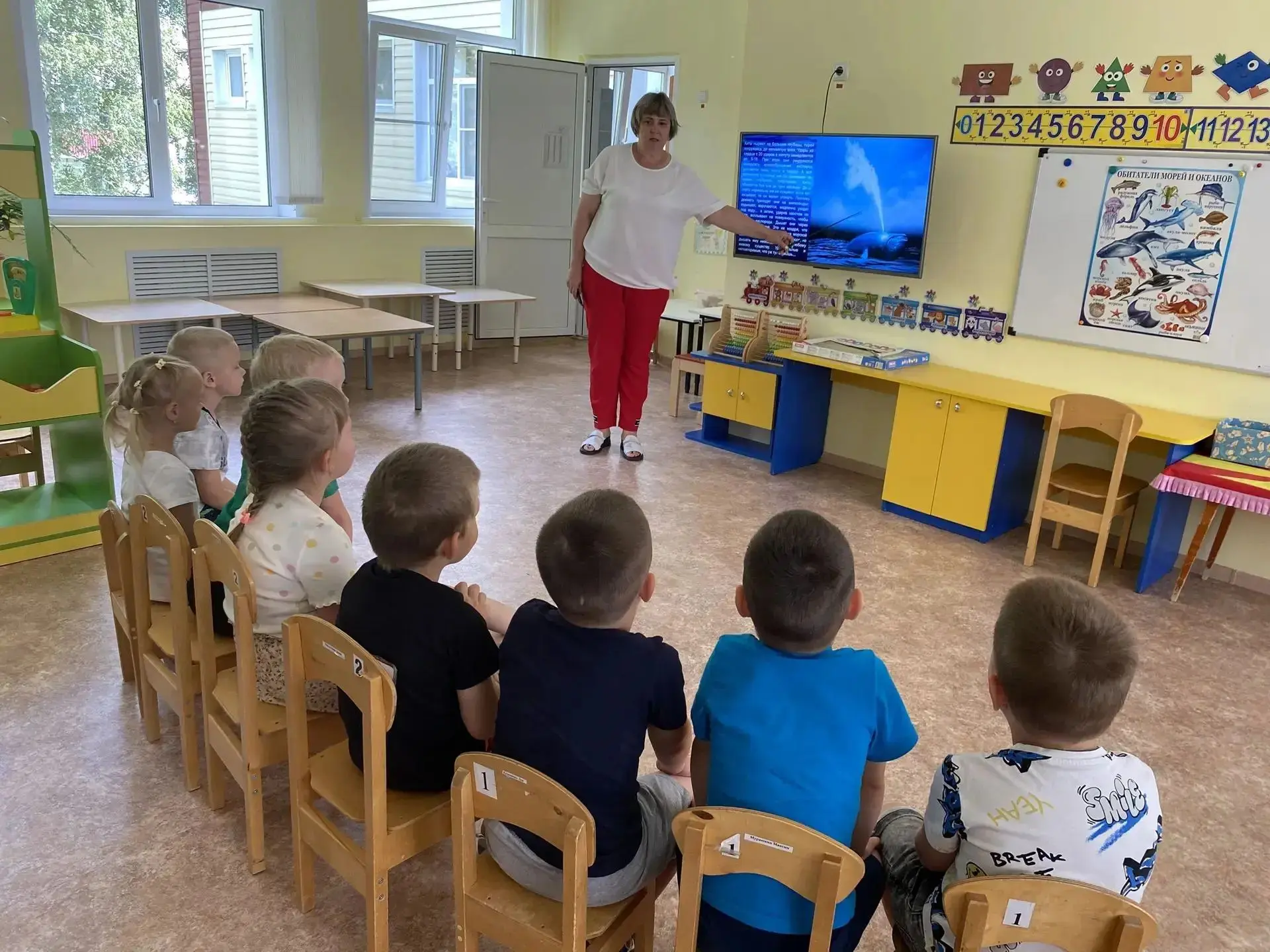 23 июля — Всемирный день китов и дельфинов, и в старшей группе «Паровозик» МБДОУ детский сад «Солныш