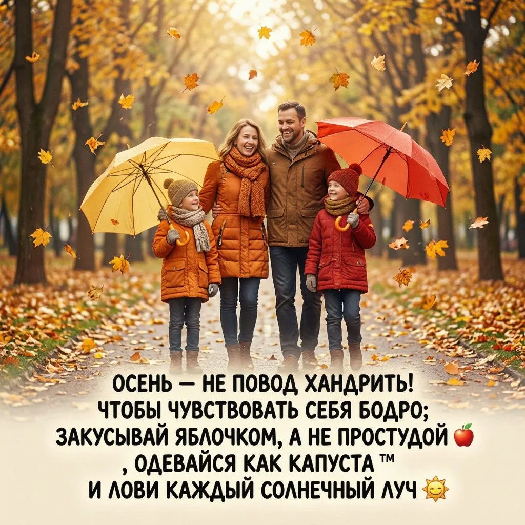 Как поддержать здоровье осенью?