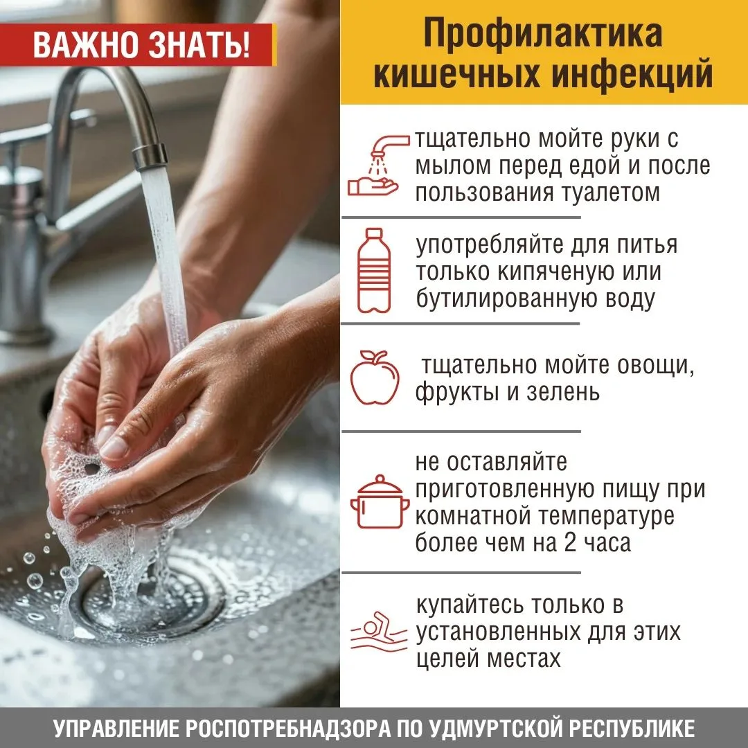 🌤Завершаем лето без кишечных инфекций!
