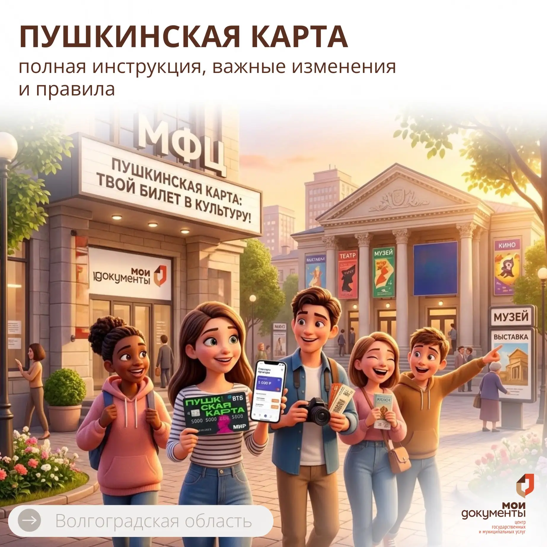 Пушкинская карта: полная инструкция, важные изменения и правила! 🏛️✨