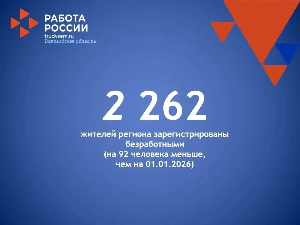 О ситуации на рынке труда Вологодской области.   С начала года трудоустроены 919 человек, в том числ