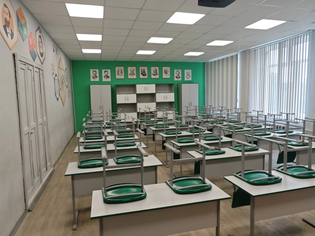 Зелёный кабинет школы